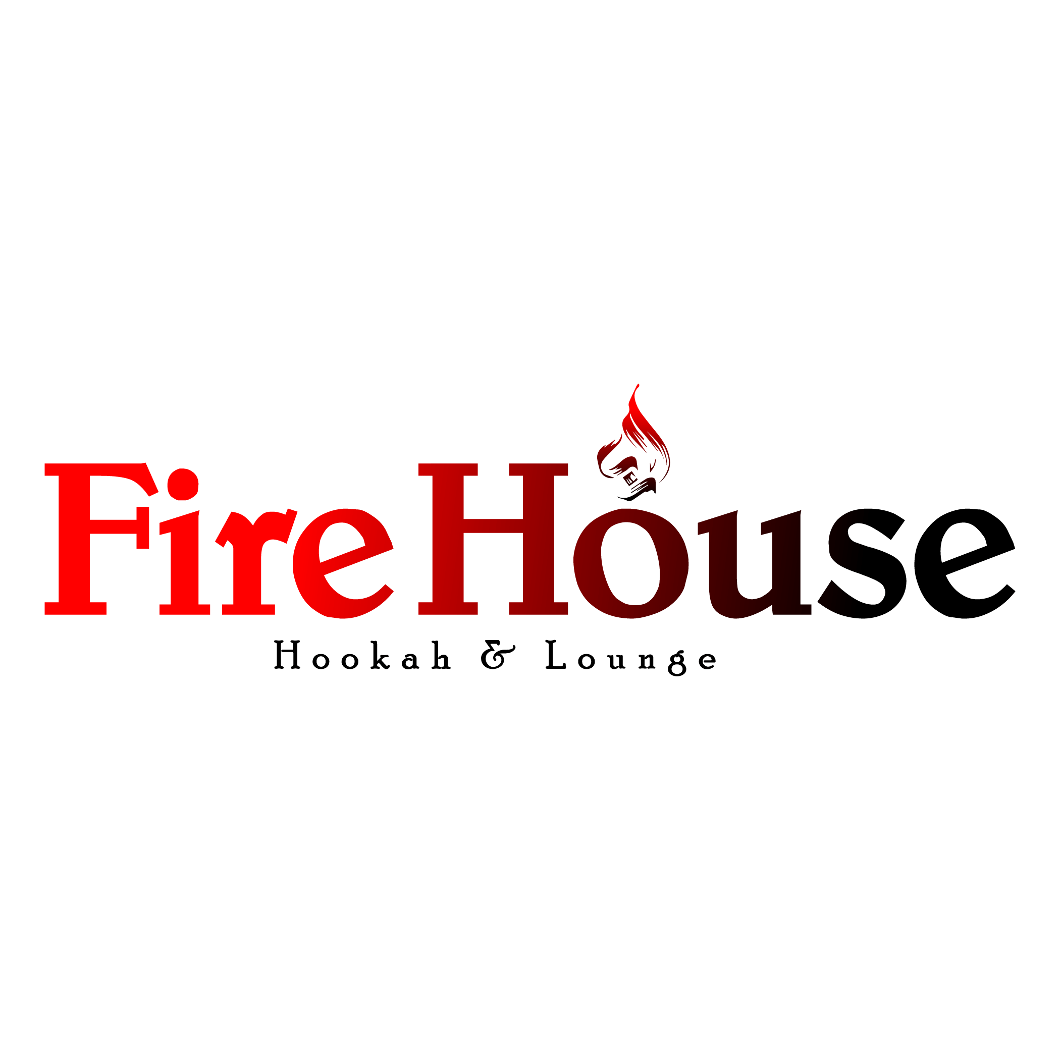 Firehouse Hookah Lounge Logo design by ParkWest Creative Solutions