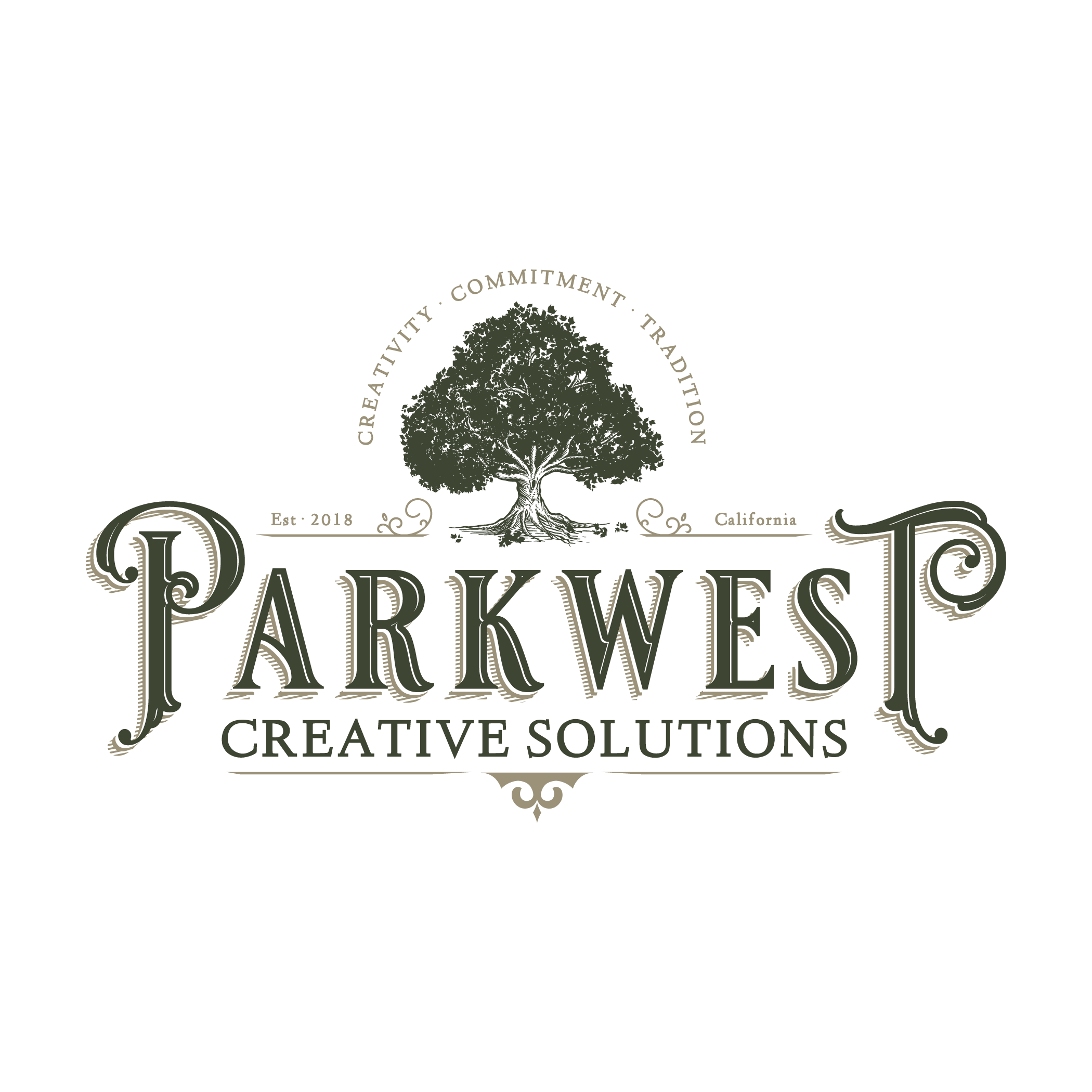 ParkWest Creative Solutions logo design by ParkWest Creative Solutions